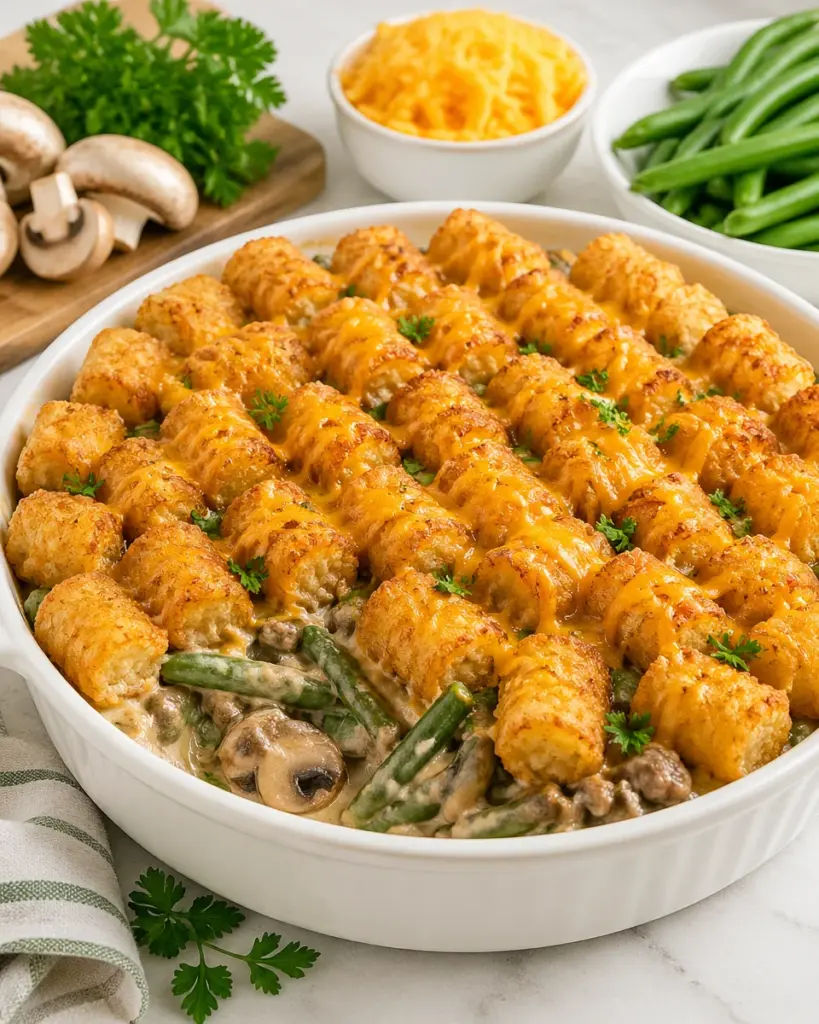 Green Beans Tater Tot Casserole