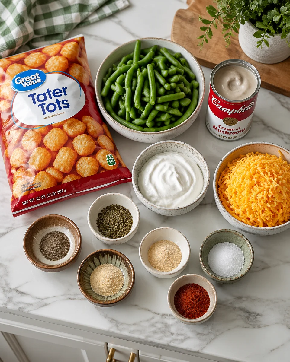 Green Beans Tater Tot Casserole