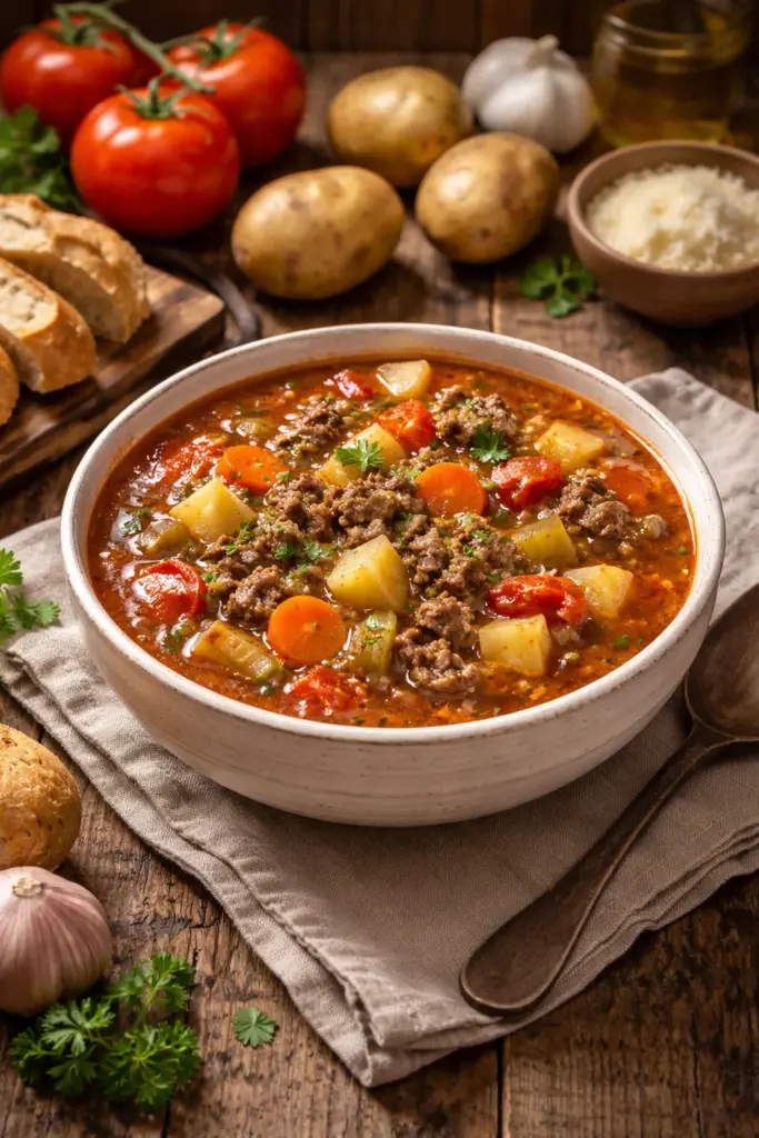 Hamburger Soup