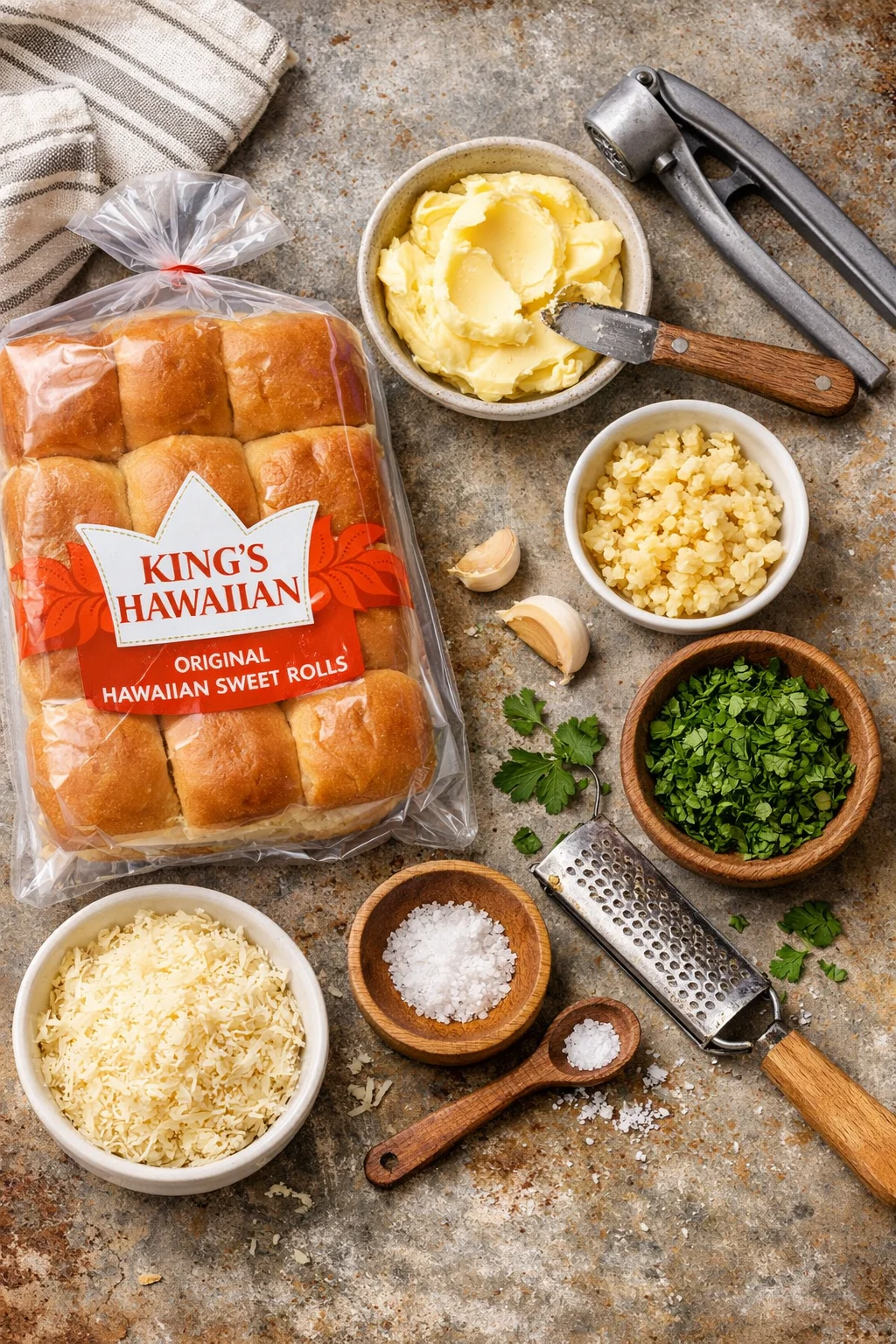 HAWAIIAN ROLL GARLIC BREAD