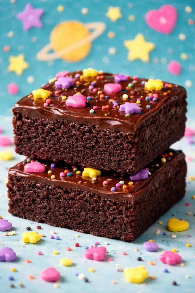 Homemade Cosmic Brownies