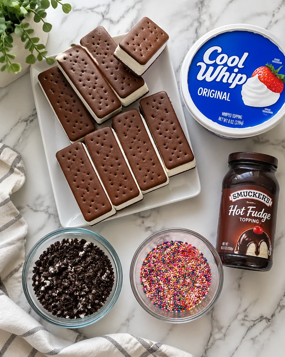 Ice Cream Sandwich Cake Recipe