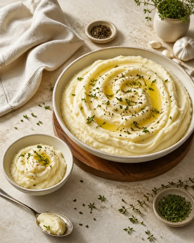 Instant Pot Garlic Mashed Potatoes
