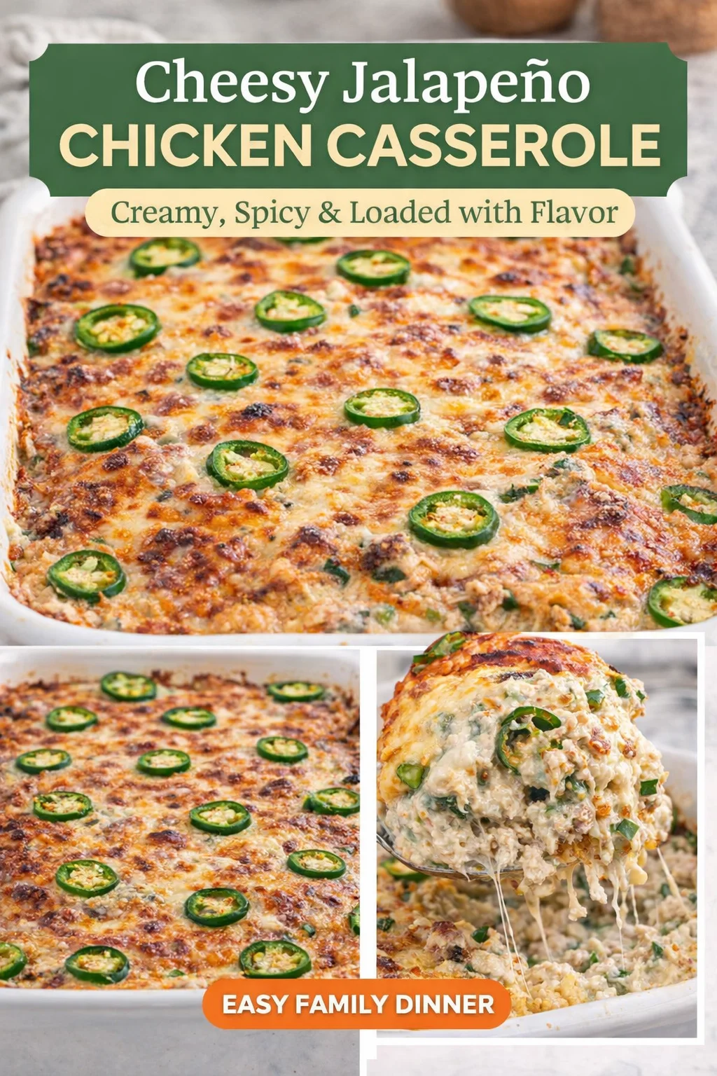 Jalapeño Popper Tater Tot Casserole