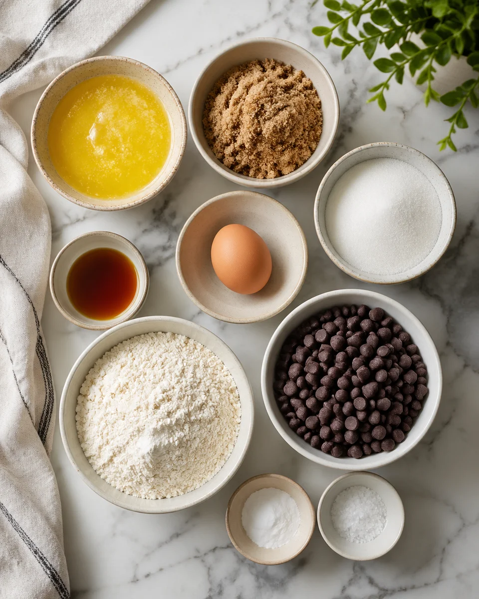 Lazy Chocolate Chip Cookies