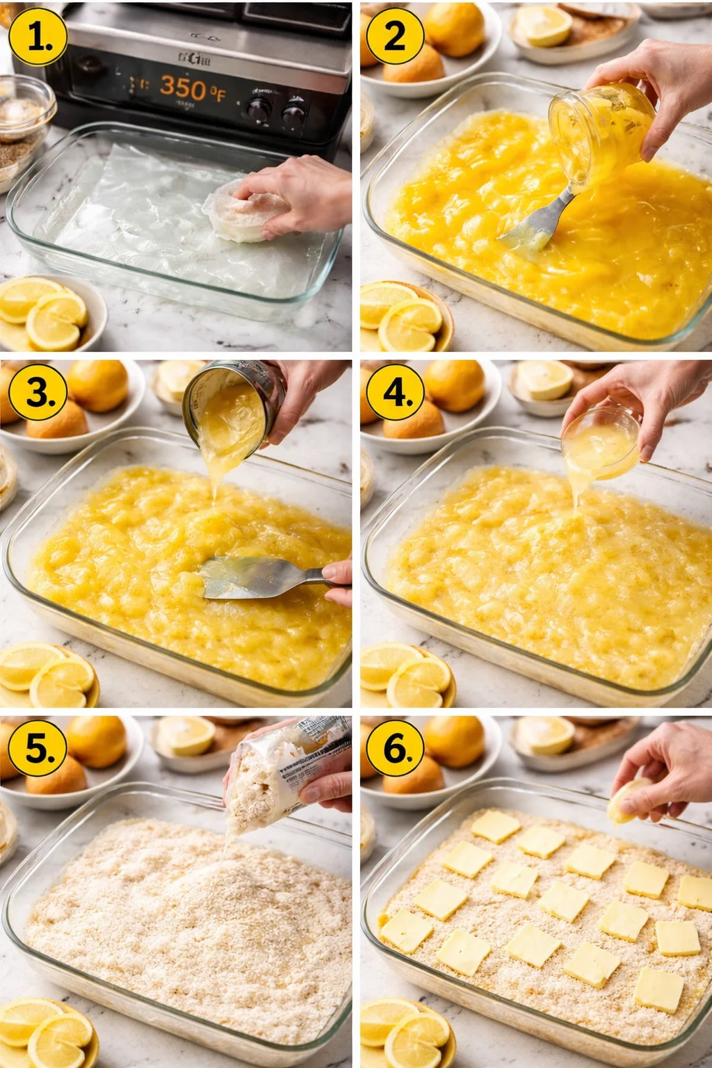 Lemon Dump Cake