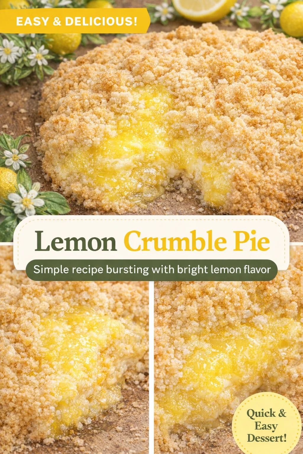 Lemon Dump Cake