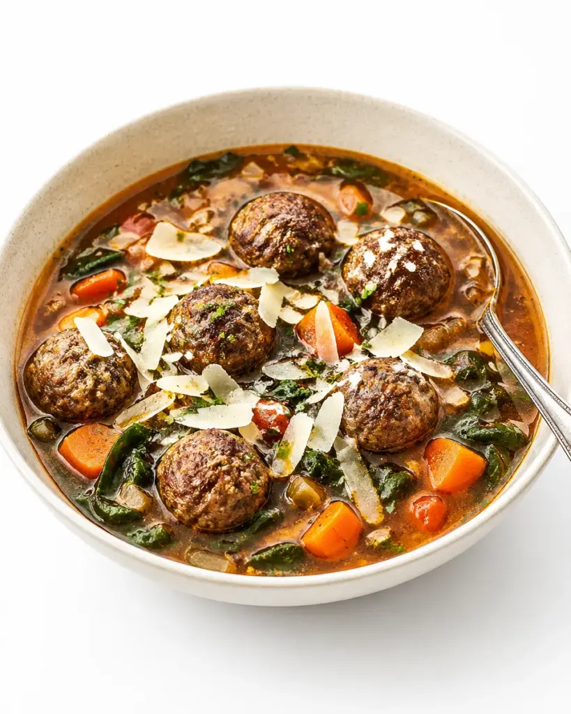 Meatball Soup Recipe