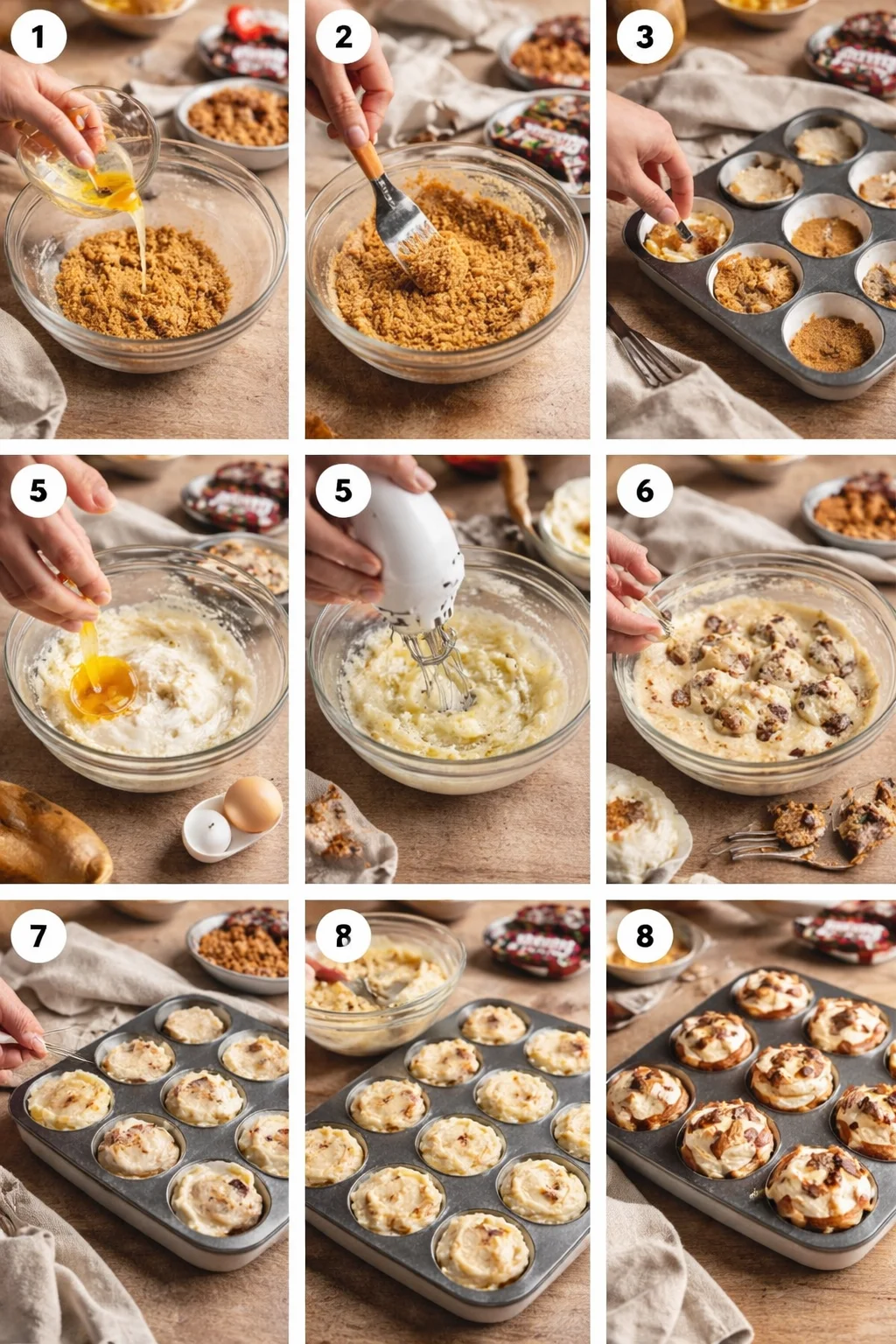 MINI SNICKERS CHEESECAKE