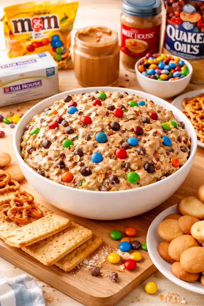 MONSTER COOKIE DESSERT DIP