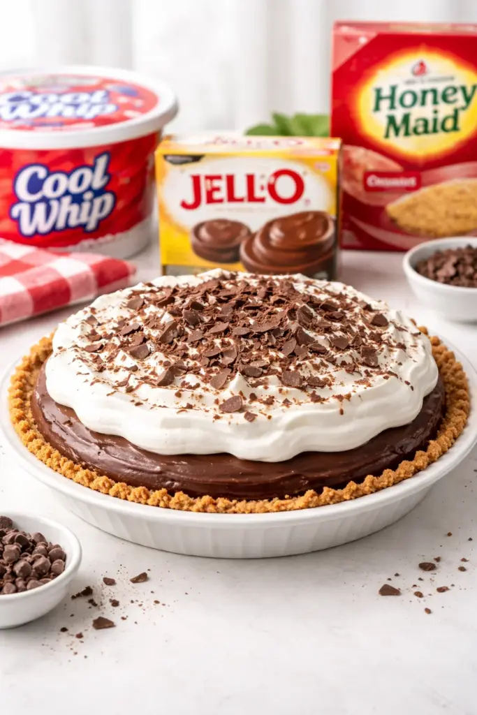 NO-BAKE CHOCOLATE PUDDING PIE