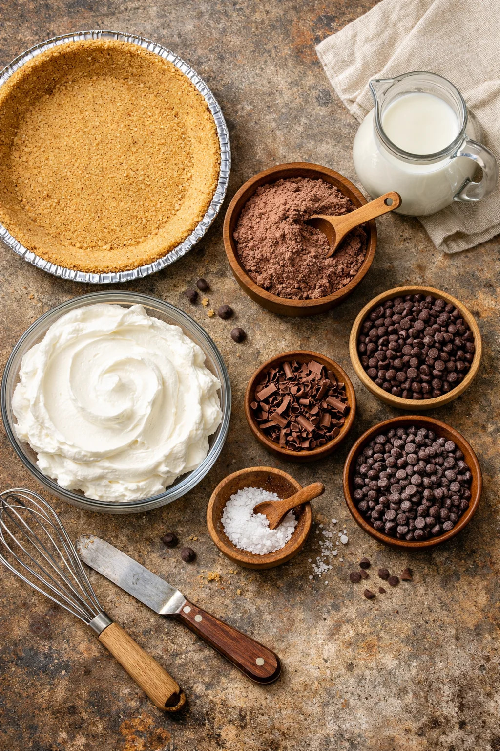 NO-BAKE CHOCOLATE PUDDING PIE