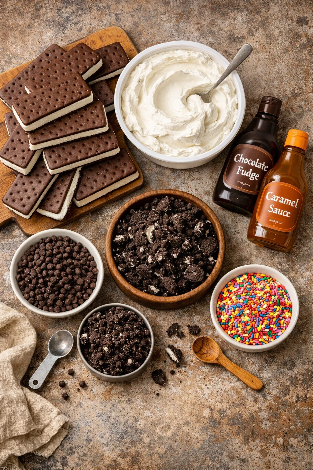 No-Bake Ice Cream Sandwich Cake