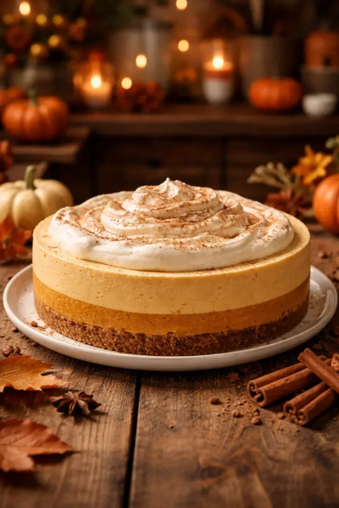 NO-BAKE Pumpkin Pie