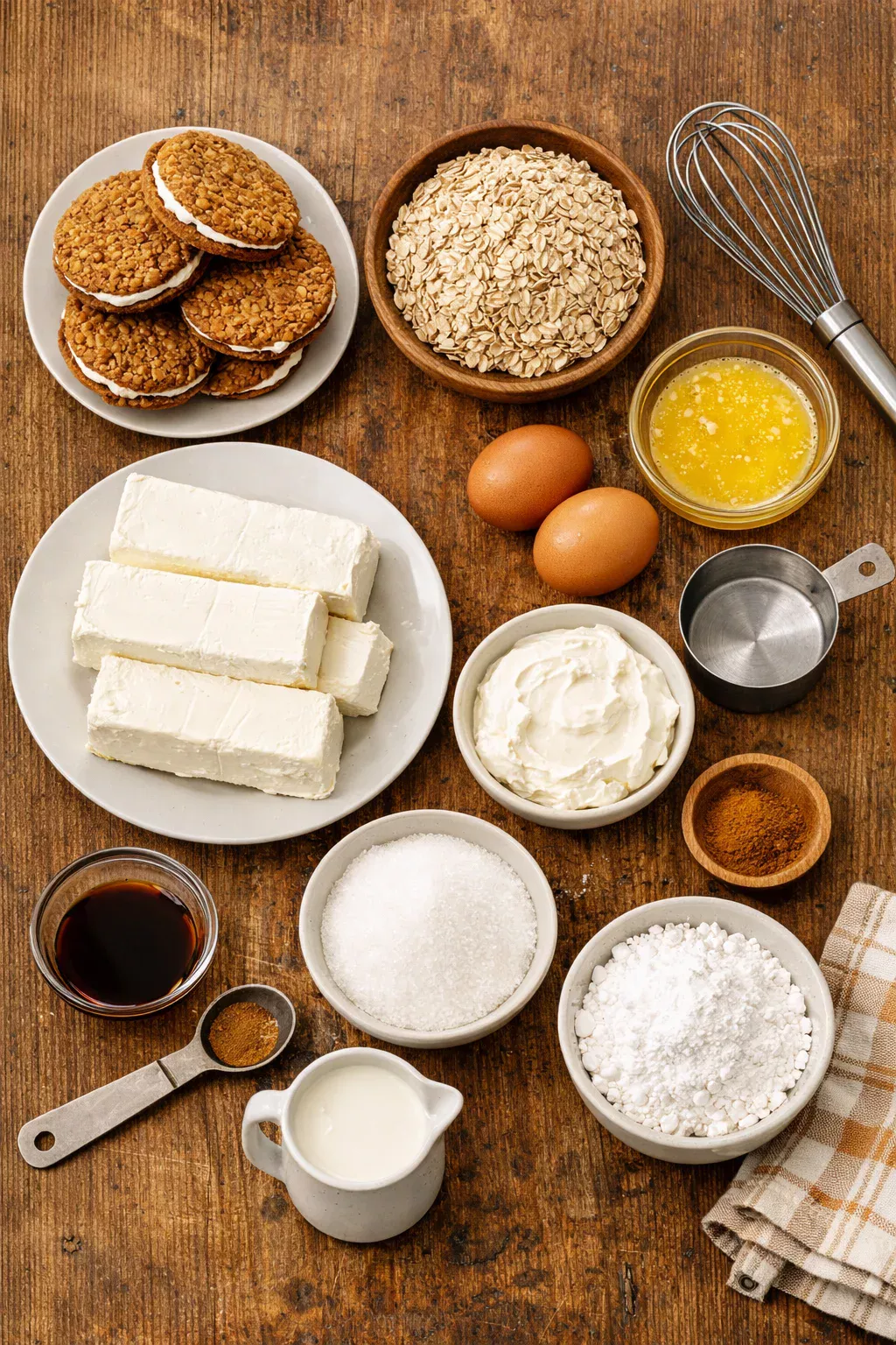 Oatmeal Creme Pie Cheesecake