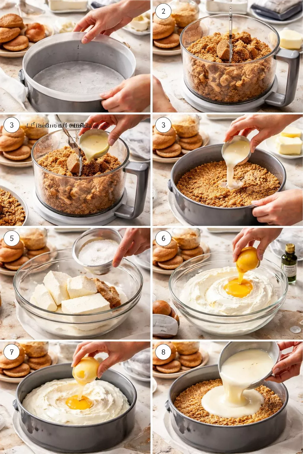 Oatmeal Creme Pie Cheesecake