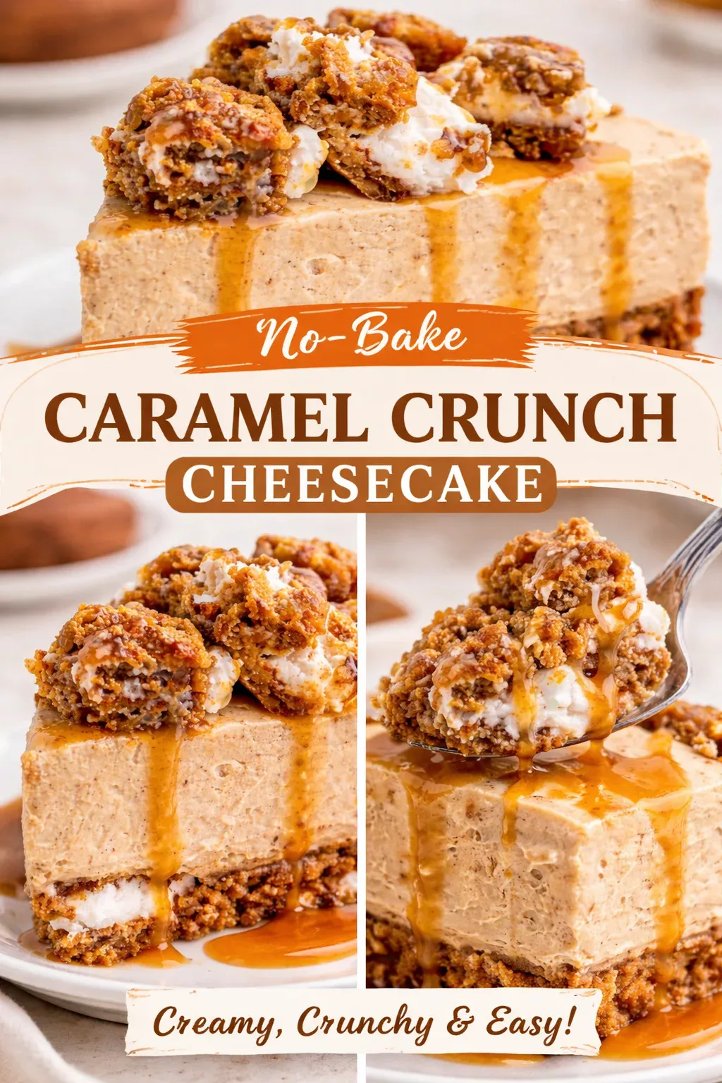 Oatmeal Creme Pie Cheesecake