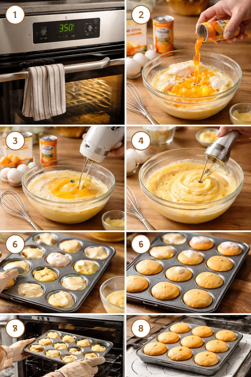 Orange Crush Cupcakes