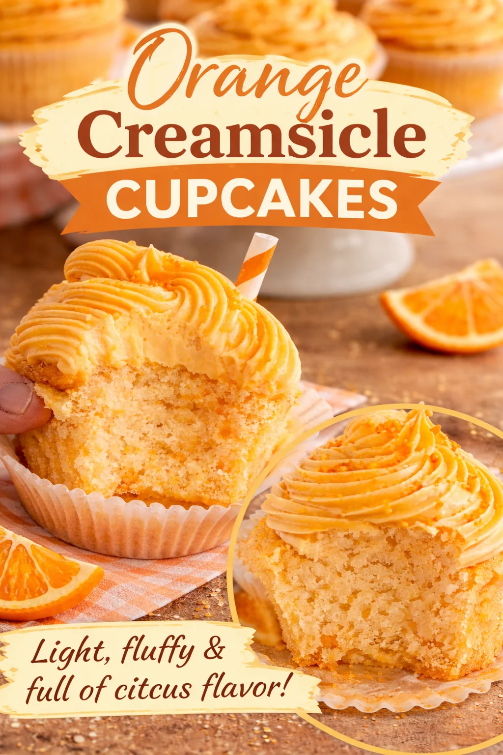 Orange Crush Cupcakes