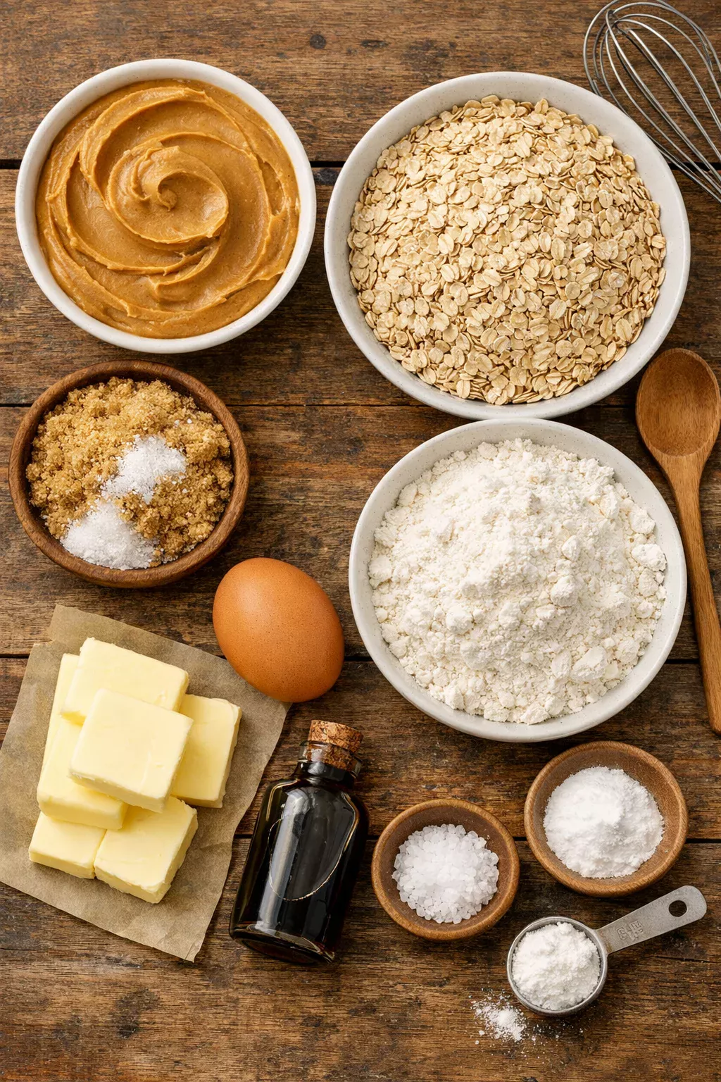 PEANUT BUTTER OATMEAL COOKIES