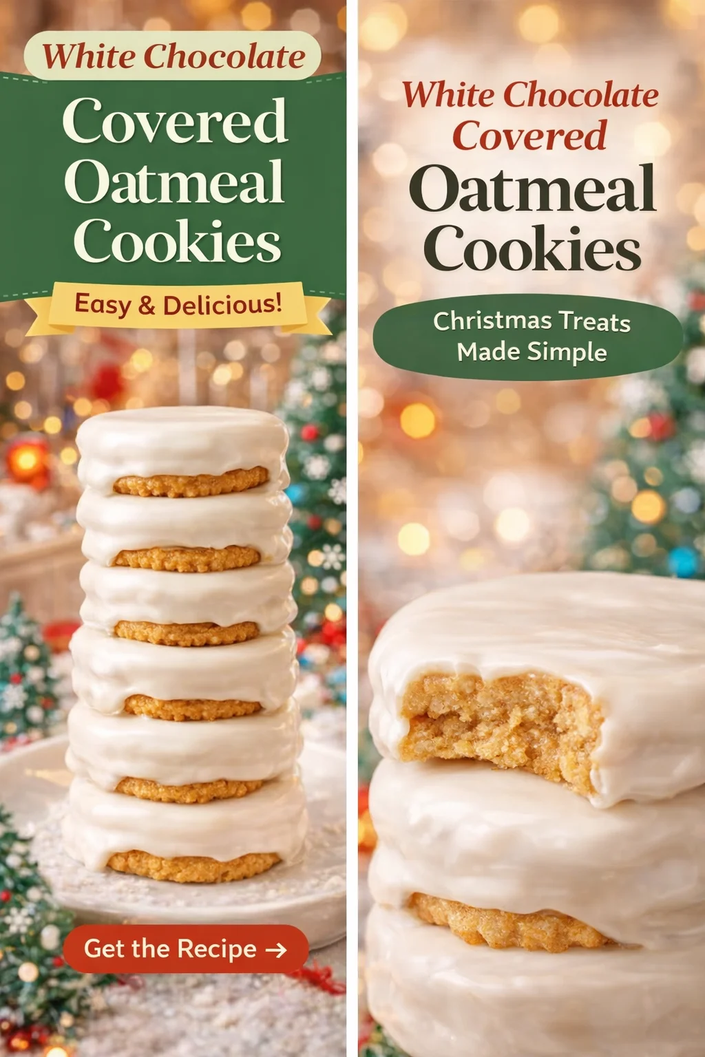 Peanut Butter Ritz Crackers Dipped in White Chocolate