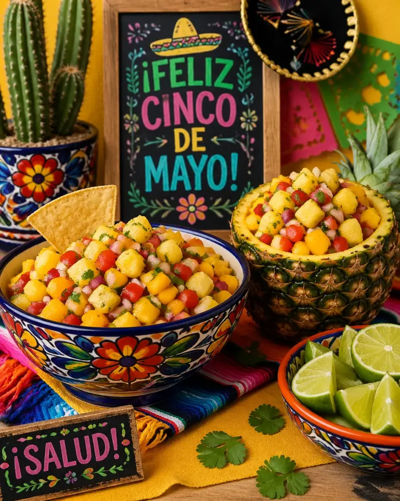 Pineapple Mango Salsa