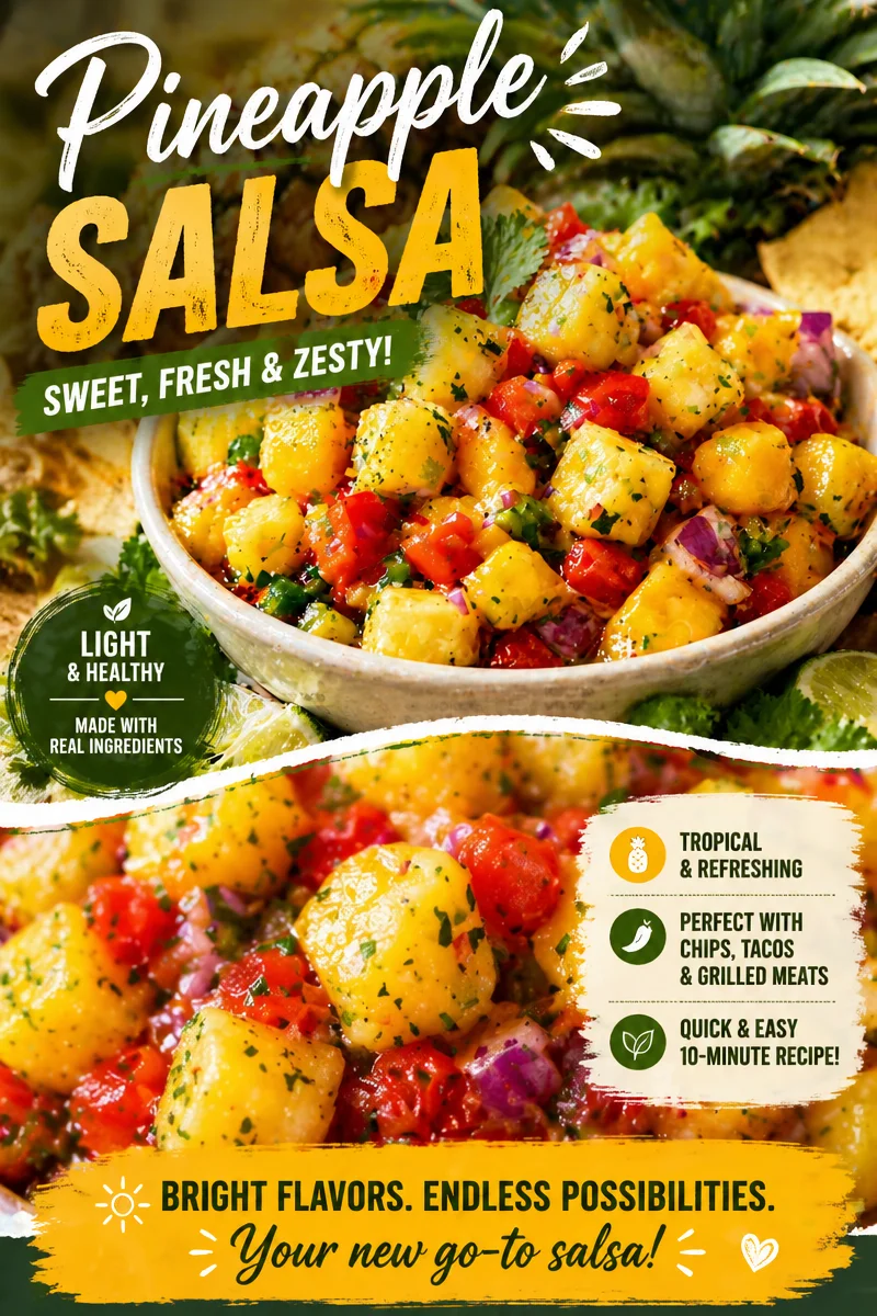 Pineapple Mango Salsa