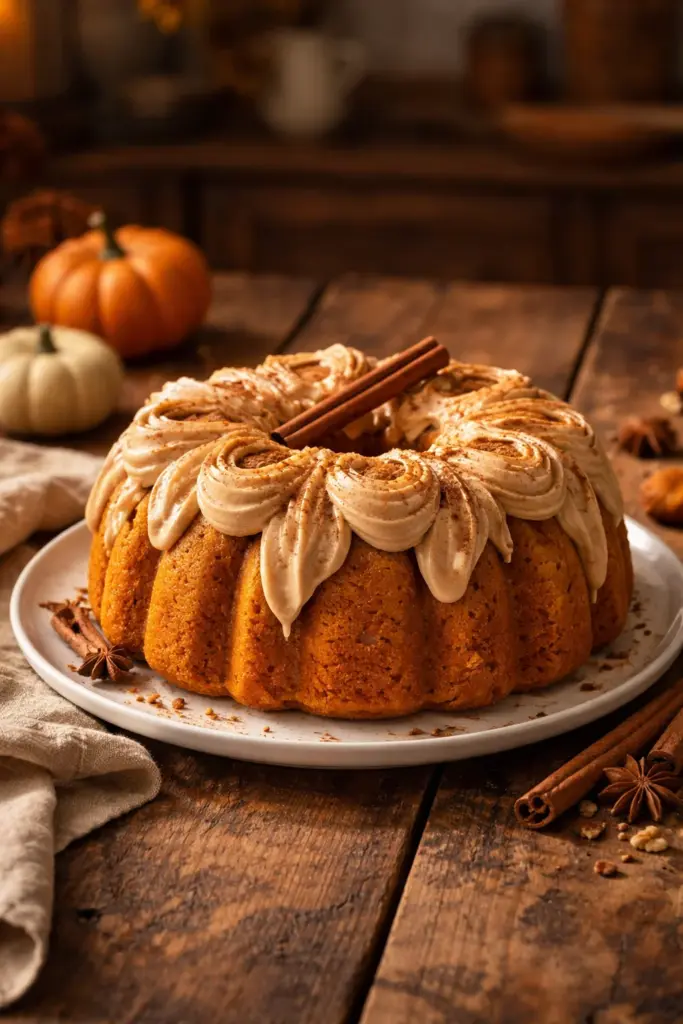 pumpkin bundt cakes