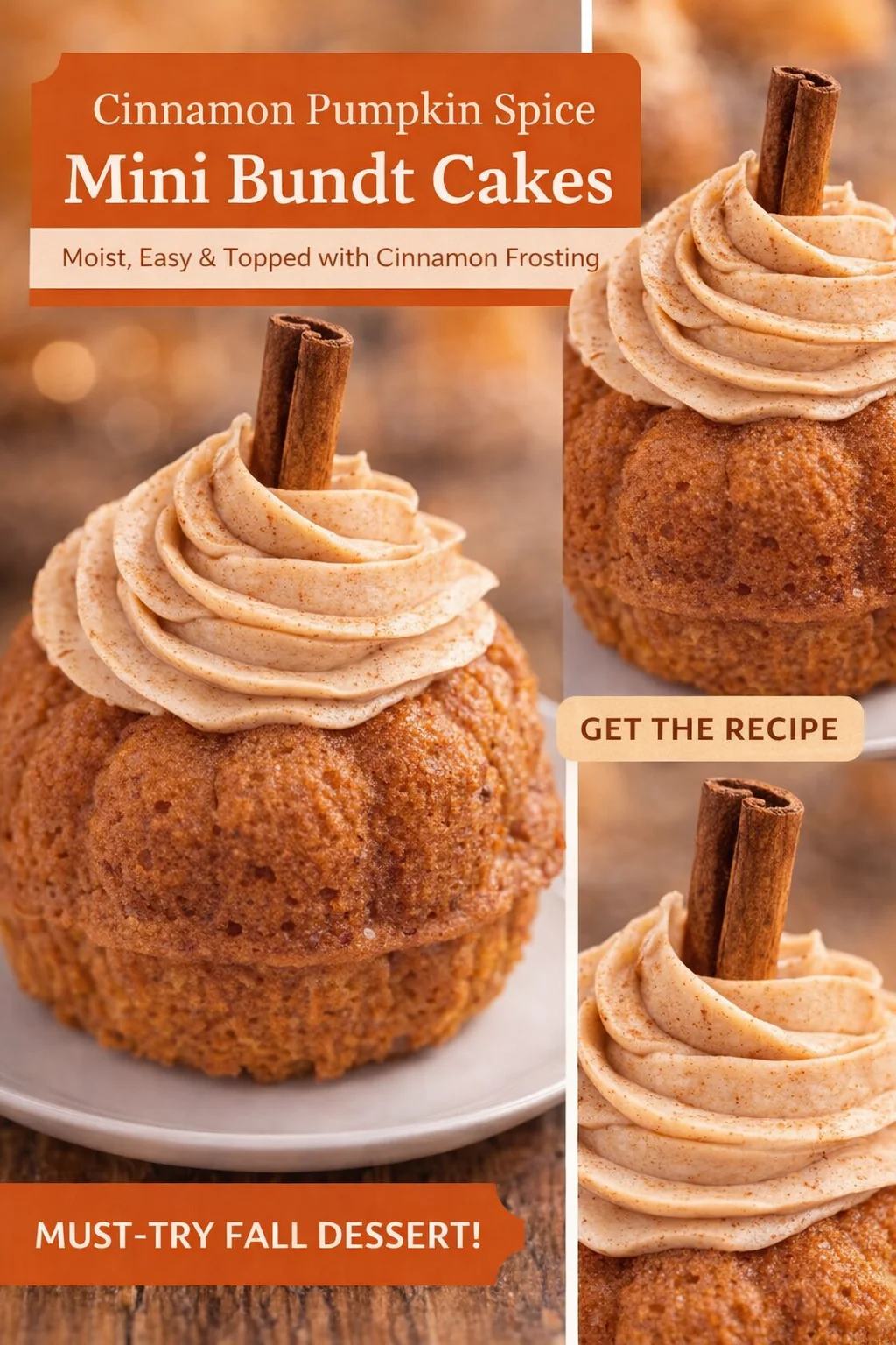 pumpkin bundt cakes