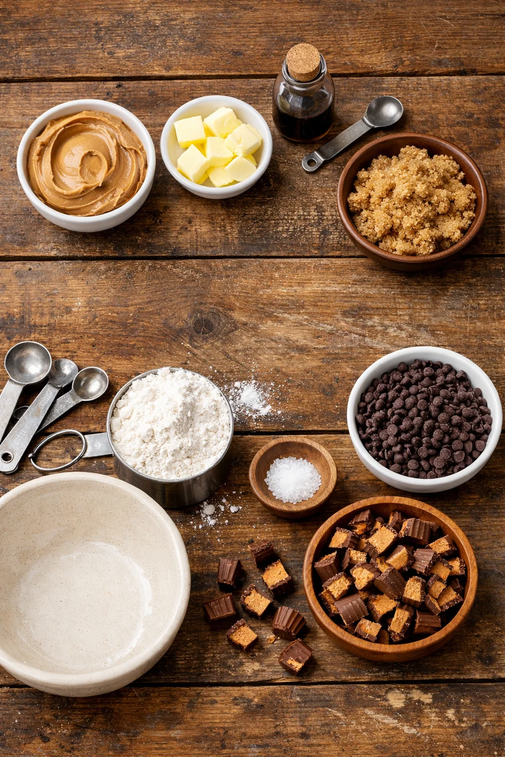 REESE’S PEANUT BUTTER CHOCOLATE CHIP COOKIE BITES