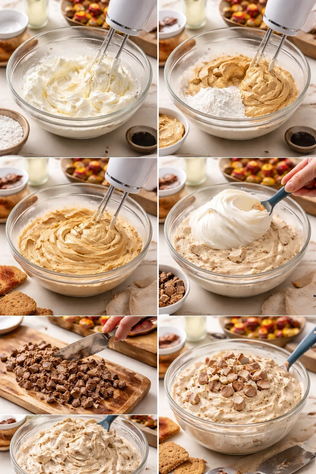 REESE'S PEANUT BUTTER FLUFF!! (Dessert Dip)