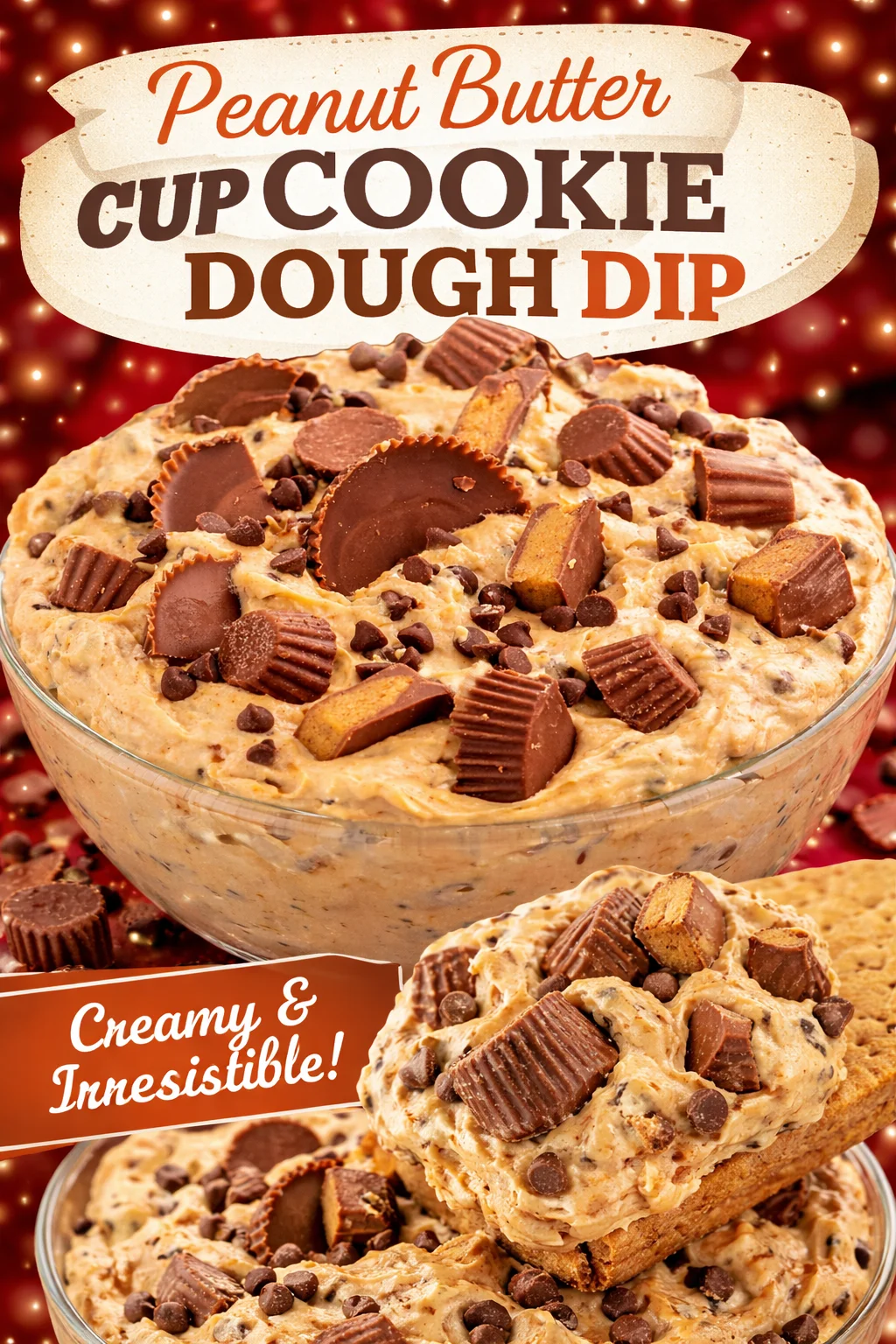 REESE'S PEANUT BUTTER FLUFF!! (Dessert Dip)