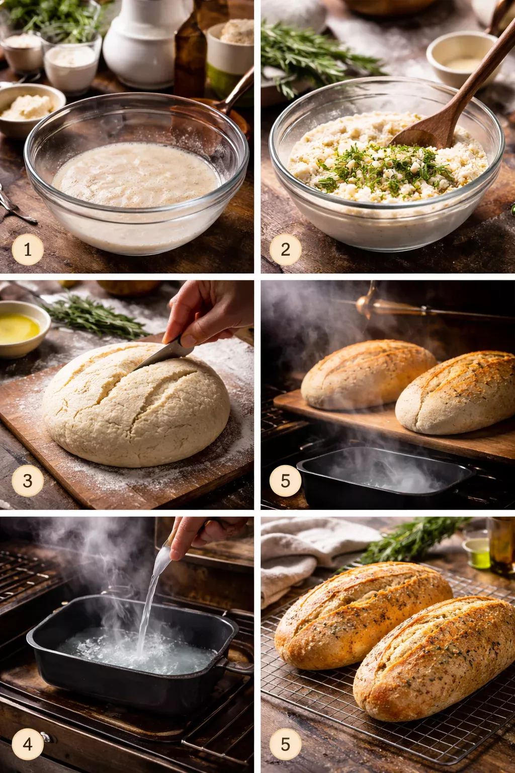 ROSEMARY GARLIC BREAD