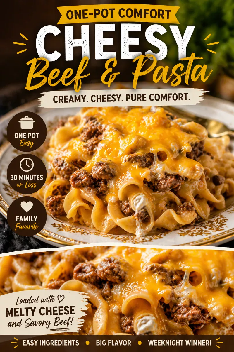ROUND BEEF NOODLE BAKE