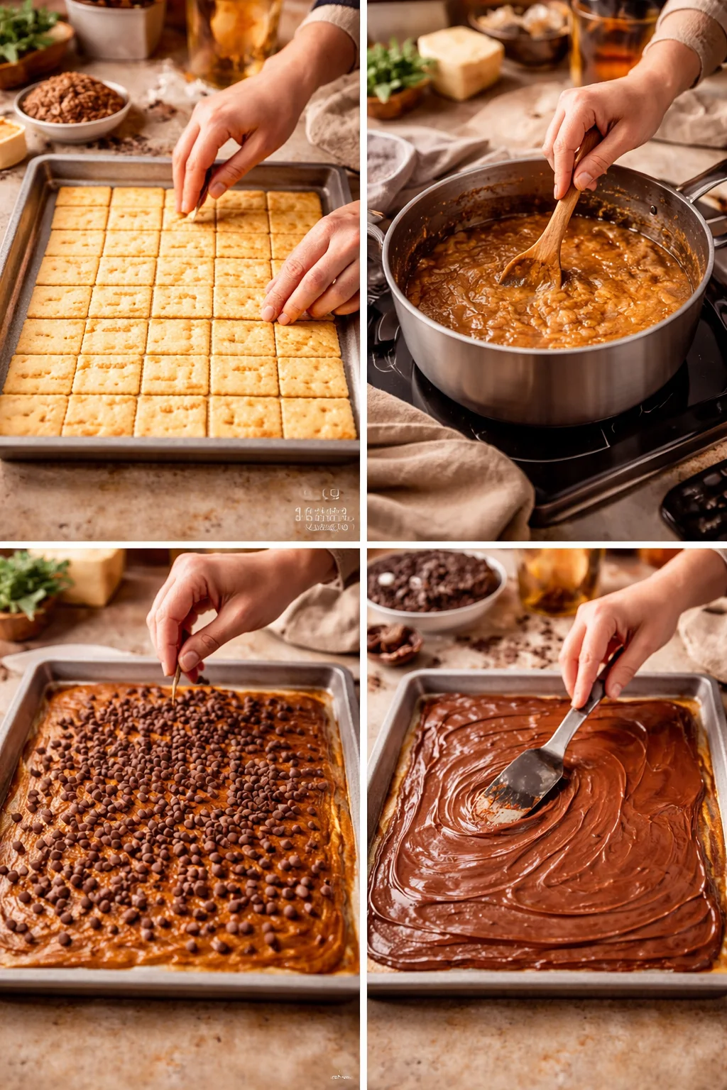 SALTINE CRACKER TOFFEE