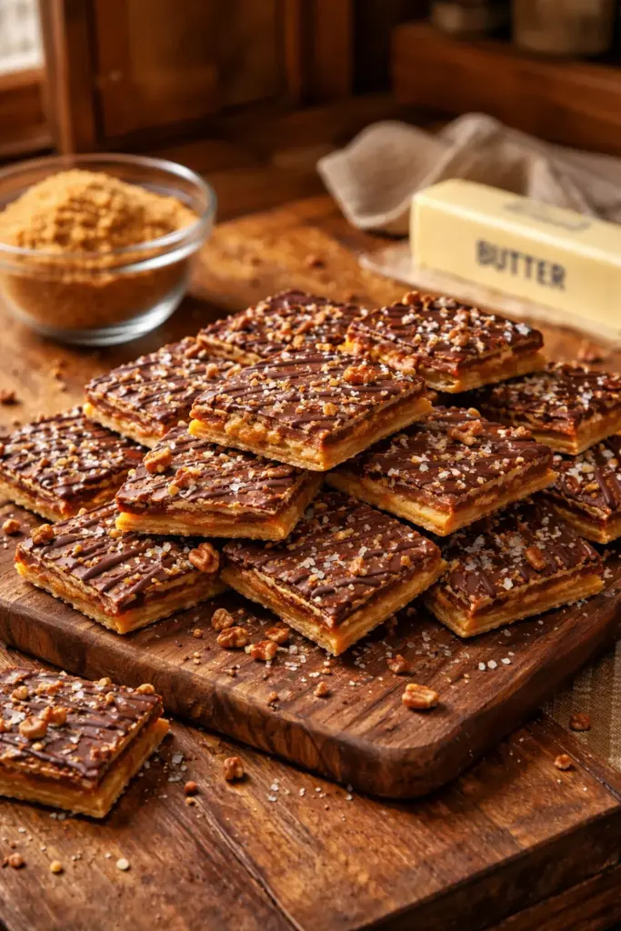 SALTINE CRACKER TOFFEE