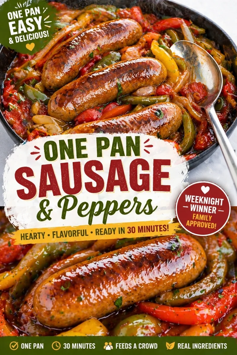 Sausage, Peppers, and Onions