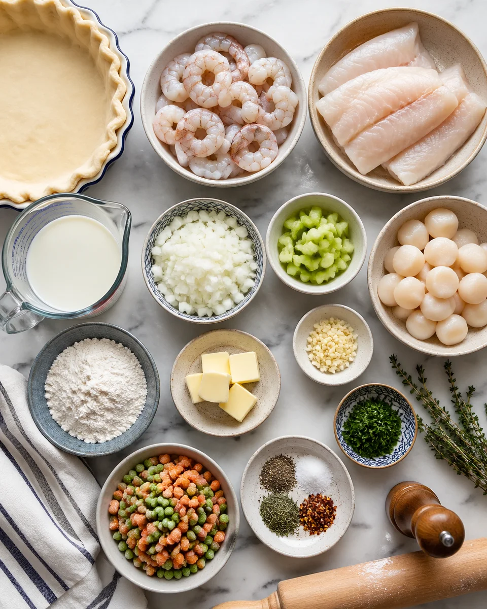 Seafood Pot Pie