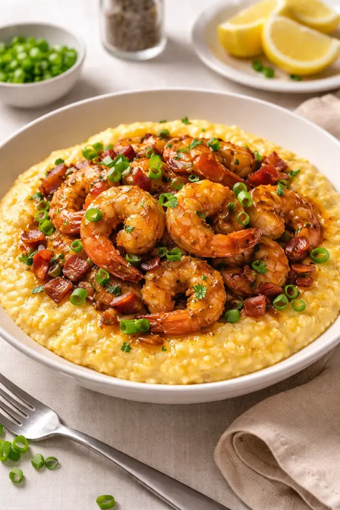 Shrimp and Cheesy Grits