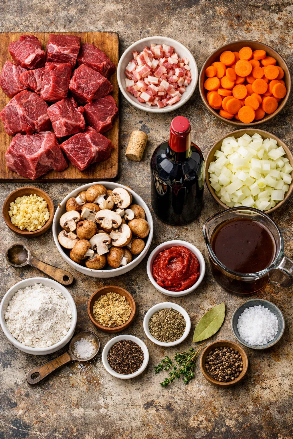 Slow Cooker Beef Bourguignon