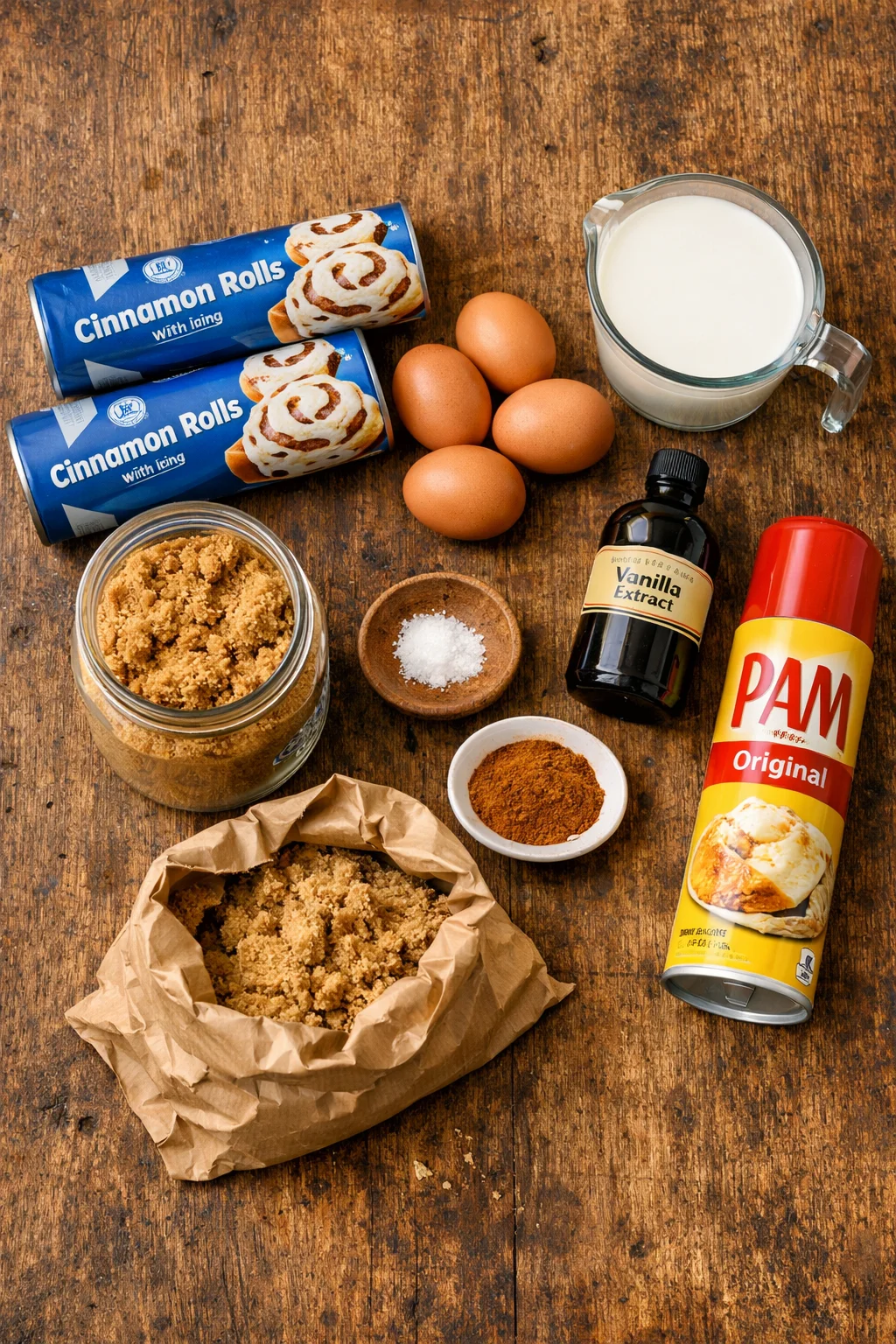 Slow Cooker Cinnamon Roll Casserole