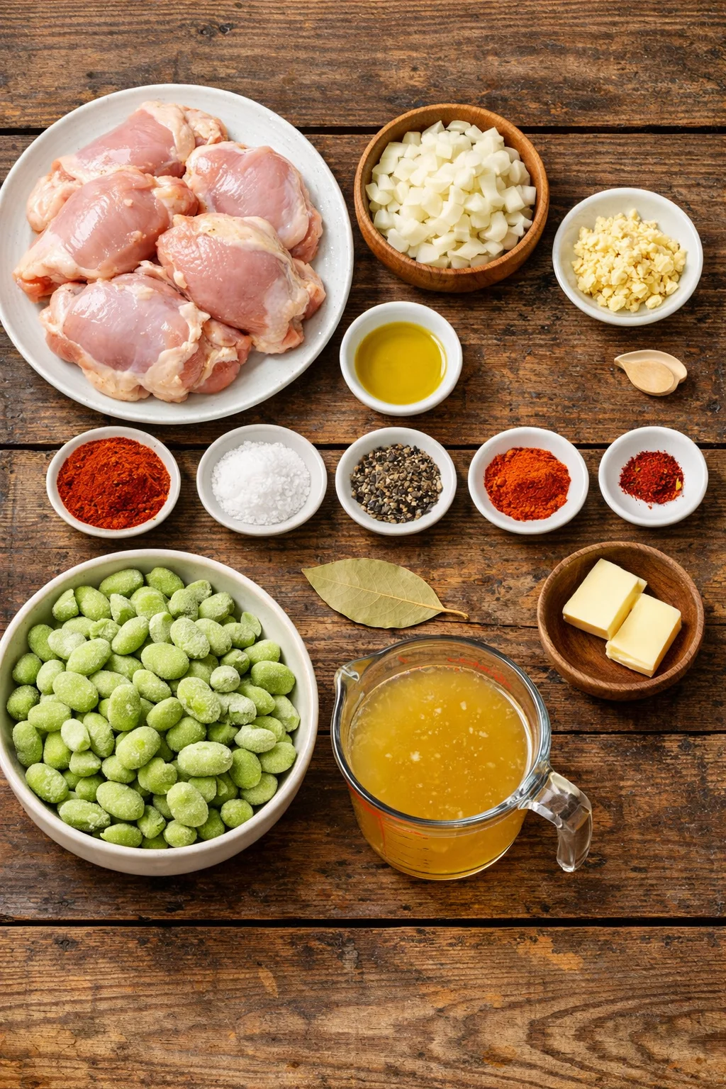 Southern Chicken and Lima Beans