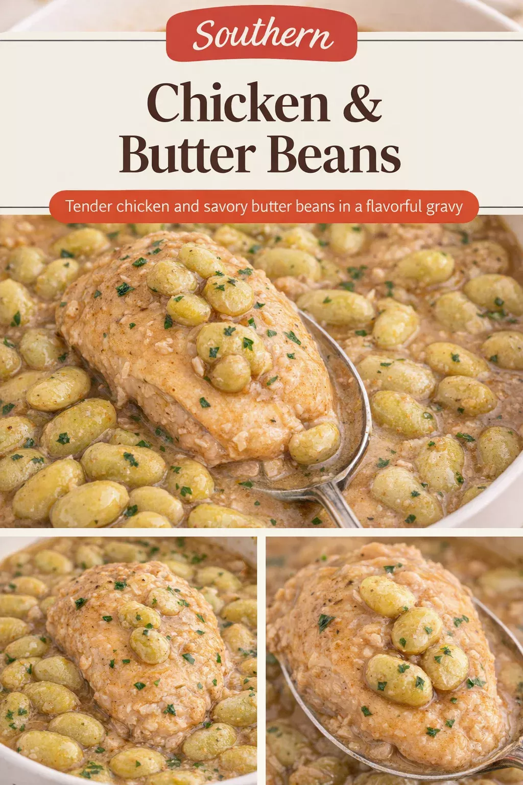 Southern Chicken and Lima Beans