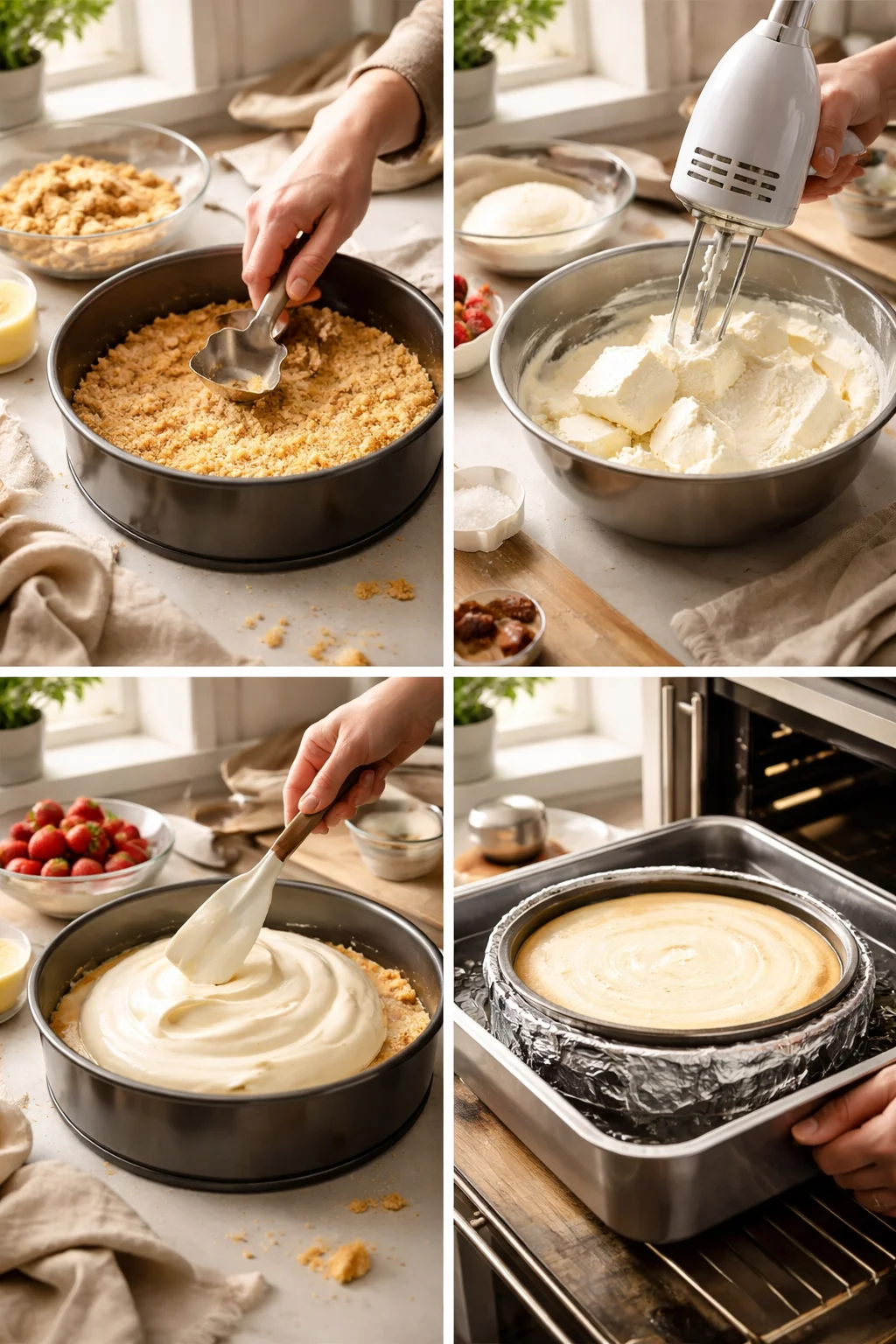 Strawberry Shortcake Cheesecake