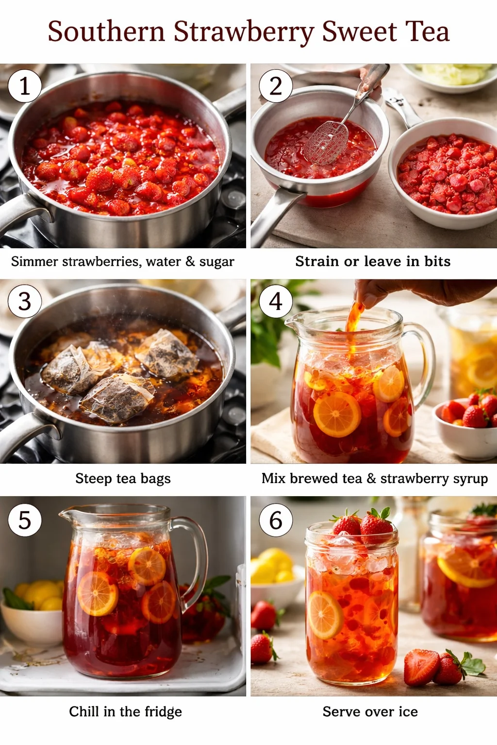 Strawberry Sweet Tea