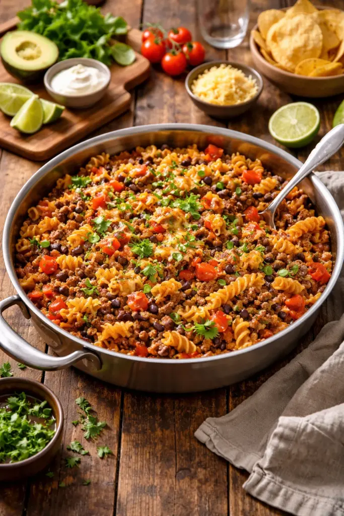 Taco Rotini Pasta