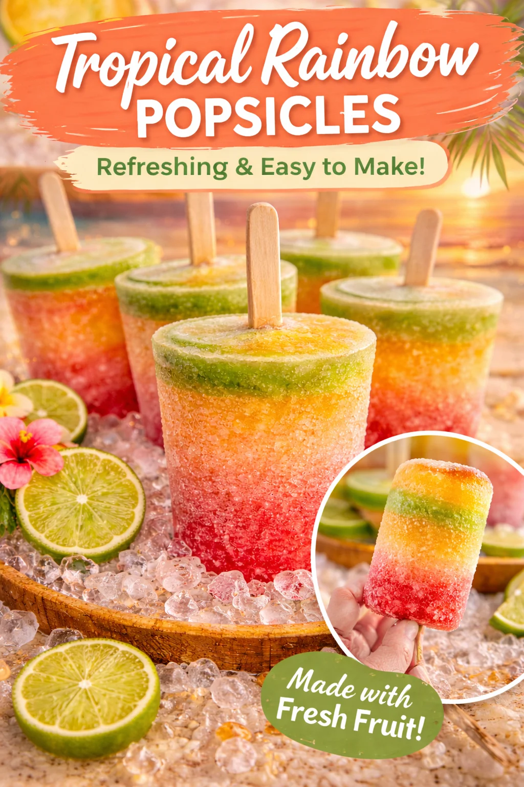 TEQUILA SUNRISE BOOZY POPSICLES