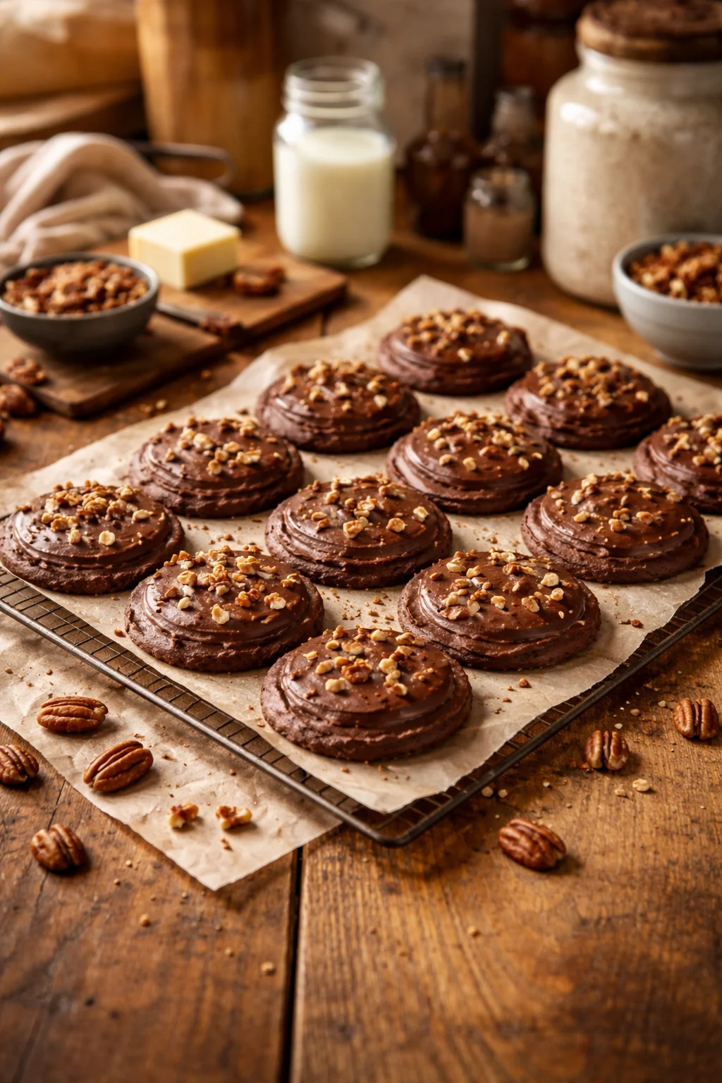 Texas Sheet Cake Cookies