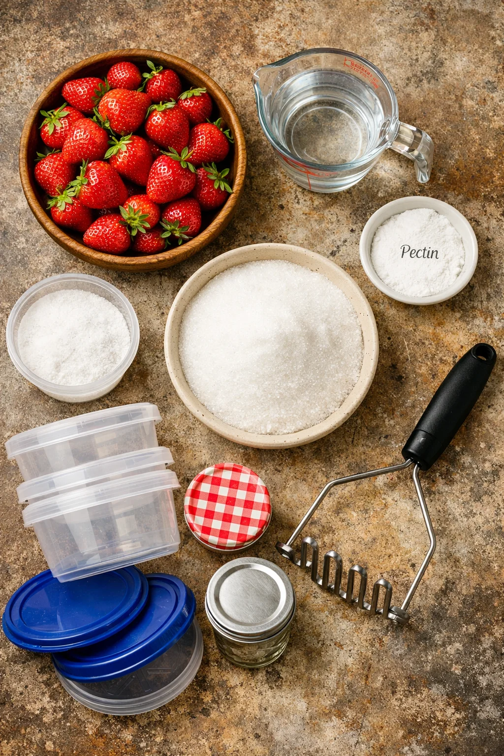 TRAWBERRY FREEZER JAM