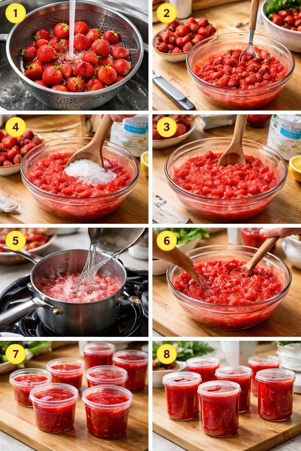 TRAWBERRY FREEZER JAM